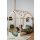 FLEXA Cottage Bett Holzhaus 90x200cm Farbe: Natur unlackiert