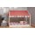 Kopie von FLEXA Cottage Bett Holzhaus 90x200cm mattweiss