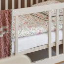 Babybett Gitterbett ROOM:IN, Champagner/Naturholz, 140x70cm, umbaubar
