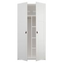 Lifetime Kleiderschrank, B: 100 cm mit 2 Türen, white wash