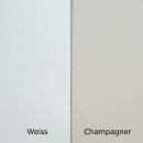 Babybett SYDNEY 140x70cm, Champagner oder Weiss, umbaubar/verstellbar
