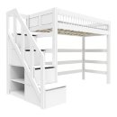 Lifetime Hochbett BREEZE mit Stauraumtreppe, Höhe:...