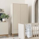 Kleiderschrank 2-türig ROOM:IN, Champagner/Natur,...