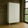 Kleiderschrank 2-türig ROOM:IN, Champagner/Natur, Höhe: 200cm, Breite: 100cm