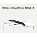 LIFETIME® Hochbett Elements, weiss, Höhe 177cm, Massivholz