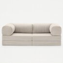 Schlafsofa aus cord und Kaltschaum