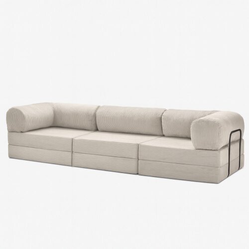 Schlafsofa aus cord und Kaltschaum