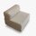Modularer Sessel LOUNGER, Schlaffunktion, Cordstoff in 8 Farben