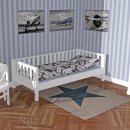 Tagesbett/Daybed  ROOMSTAR®, weiss, 90x200cm,...