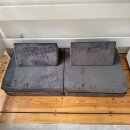 Multifunktionales Spiel- und Schlafsofa, 140x60cm, Cordbezug, 2 Farben