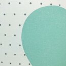 Lampenschirm MINT HEART gepunktet Herz mint Ø 35cm