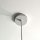 ROOMSTER hanging lamp with star white gray, diameter 35 cm