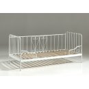 Metallbett ALICE 90x200cm, Metall, Farbe Weiss oder Schwarz