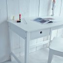 Kompakter Schreibtisch ROOMSTAR II, weiß, für kleine Räume, 100cm