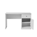 Schreibtisch OPULENCE, weiß, Schublade, 2 Fächer, Breite: 125cm