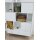 Bücherregal Standregal SYDNEY, 2 Farben, BreitexHöhe 120x160cm