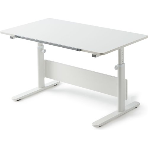 FLEXA Evo Schreibtisch volle Tischplatte wei&szlig; 82-50146