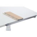 FLEXA Evo Schreibtisch volle Tischplatte wei&szlig; 82-50146
