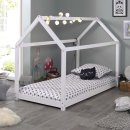 Kopie von BOPITA Jugendbett 90x200 Lynn Weiß/Natur