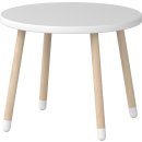FLEXA Dots Kinder-Tisch weiß, Diameter 60cm