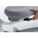 FLEXA ergonomischer Kinder-Schreibtischstuhl VERTO, grau auf Rollen, h&ouml;henverstellbar