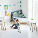 FLEXA DOTS Kinderbett 90x200cm weiß/natur