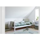 FLEXA White Einzelbett 90x200cm mit zwei Schubladen weiß, 90-10756-40