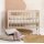 Babybett CLASSIC, 100% Buche Massivholz, 120x60cm, 4 Farben