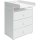 FLEXA Baby kompakter Wickeltisch, 3 Schubladen, weiß, Breite 72cm, 90-10661-40