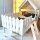 Playbed TREEHOUSE, white, solid wood, 90x200cm