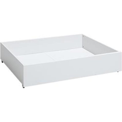 Kopie von FLEXA White Einzelbett 90x200cm mit zwei Schubladen weiß, 90-10756-40