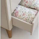 XL Wickelkommode ROOM:IN, Farbe Champagner/Naturholz, Breite 150cm